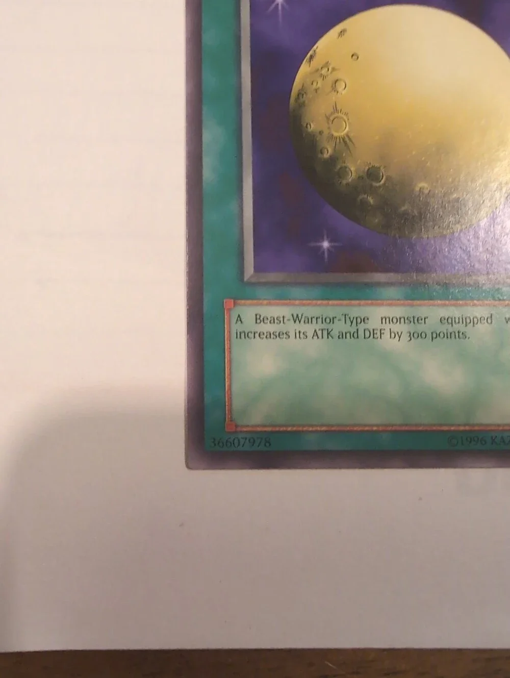 Mystical Moon - LOB-094 - Common - 1st Edition Lightly Played, English LP Yugioh